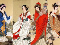 中国四大美女图片,沉鱼落雁，闭月羞花之绝世容颜
